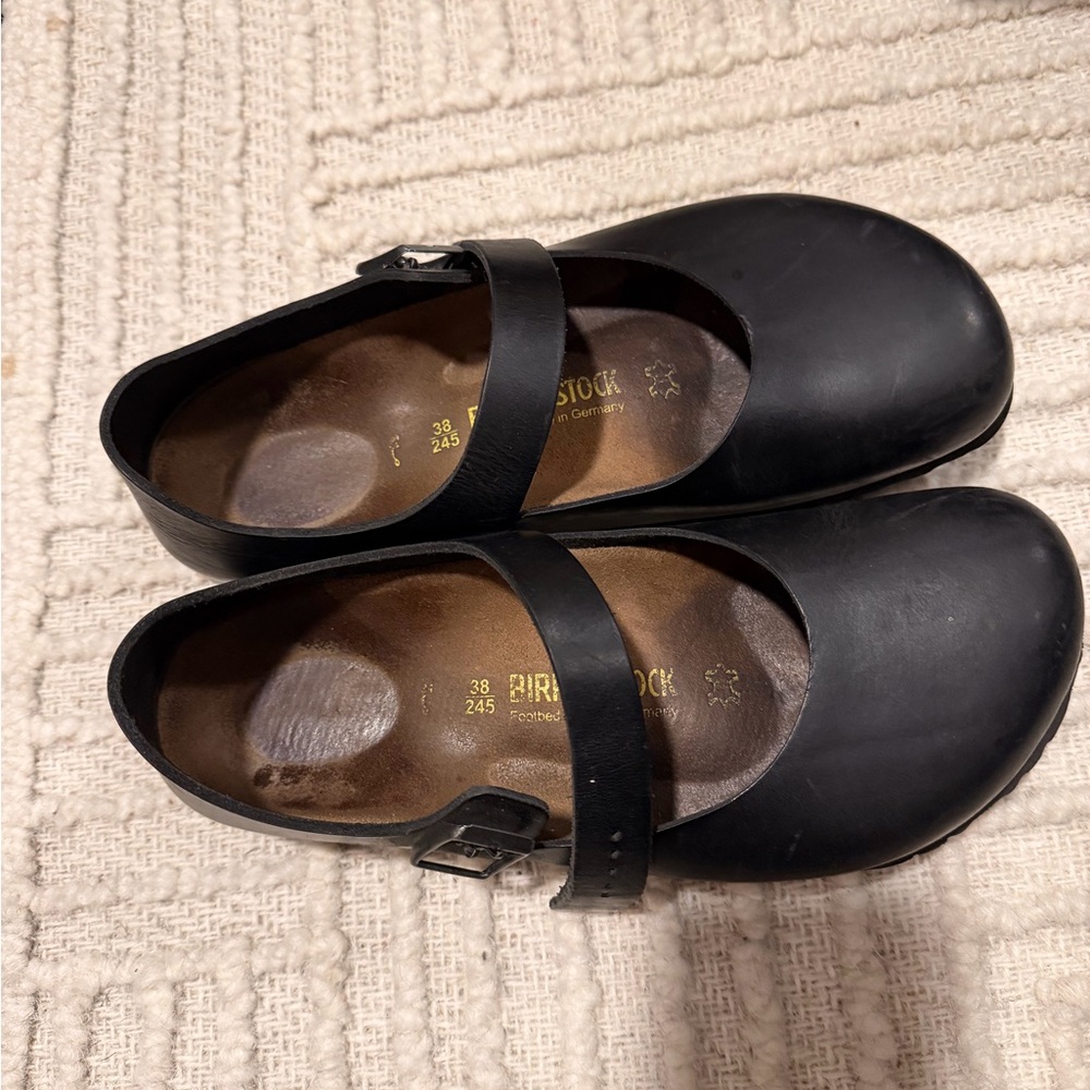Birkenstock, Black Mary Janes Shoes - Picture 3 of 4